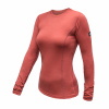 Dámske tričko dl.rukáv SENSOR MERINO ACTIVE terracotta M