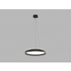 LED2 3274853D Závesné svietidlo MOON 40 LED 30+6W, 3000K/4000K, 2800lm, IP20, čierna, DALI/PUSH
