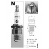 zapaľovacia sviečka NR14S Silver series, BRISK - Česká republika M231-104