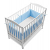 Italbaby ochranný mantinel okolo celej postieľky TINTA UNITA - modrý