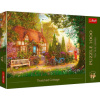 Puzzle 1000el. Premium Plus. Tea Time: Domek pod strzechą