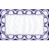 Wimex Dekoračná krajka PAP hranatá biela 40x20 cm 100 ks