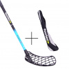 FLOORBEE Douglas 32 Blue + Stickbag Sr čierna / modrá, Pravá (pravá ruka dole), 92cm (=102cm)