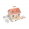 New Classic Toys | New Classic Toys - Drevený domček pre bábiky červená | BM0055