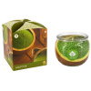 ARÔME Svíčka 90 g ve skle a flower boxu, Matcha
