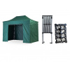 Nožnicový párty stan 2x4 m TENTino SMALL HEXAGON Farba opláštenia: 9A - ZELENÁ