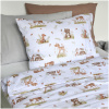 Detská posteľná bielizeň Animals and mushrooms