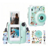 Silikónové puzdro + nálepky + remienok na fotoaparát FujiFilm Instax Mini 12