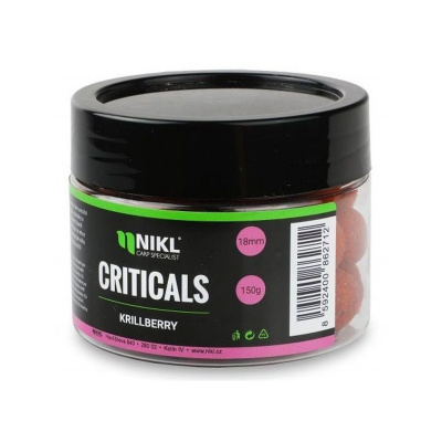 KAREL NIKL - Criticals Boilie Krillberry 24 mm 150 g