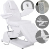 Elektrické kozmetické lehátko LuminaCare Touch 4M – nosnosť 180 kg, biele