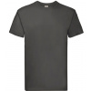 Fruit of the Loom Pánske tričko 61-044-0 Light Graphite -Solid 3XL