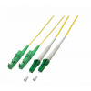 Fiber kábel LC/APC-E2000/APC, 3m Duplex OS2(9/125µm), LSOH, 3mm, žltý
