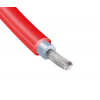 MFV-SK pružný solárny FV silový kábel HELUKABEL SolarFLEX-X H1Z2Z2-K 1x6mm2 Red (Prepojovací pružný solárny fotovoltaický kábel k solárnym FV panelom, Typ: Silový/jednožilový, Priemer vodiča: Fi 1x6.0