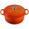 Le Creuset Signature Casserole round 22 cm ofenrot