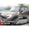 Deflektory - Mini Cooper 5-dverí 2011-2014 (predné)