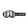 Okuliare na motorku LS2 Charger Goggle S Iridiovým Sklom Čierne