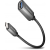 AXAGON adaptér z USB-C na USB-A / RUCM-AFAC / USB 3.2 Gen1 / 3A / kovový plášť / 0,2m