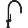 Hansgrohe Talis M54 Umývadlová batéria, podstavec, čierna matná 72804670