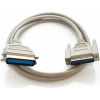 PremiumCord Kabel paralelní 1,8m (DB25M - Centronics 36pin M, Bi-tronics) kc2-25