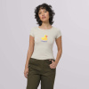 dámske tričko HUF BABY KNIT TEE Stone S