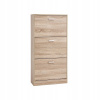 Skrinka na topánky Stor 60 x 120 x 24 cm dub