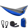 Hamaka Camping Relax 210T, 260 x 140 cm Barva: Modrá/Šedá