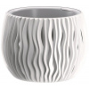 Prosperplast Sandy Bowl květináč 37 cm bílá DSK370