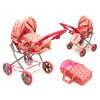 Detská pokladňa - obchod - Doll kočík skladací chodítko / gondola 2v1 (Detská pokladňa - obchod - Doll kočík skladací chodítko / gondola 2v1)