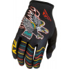 FLY RACING rukavice LITE AMERICANA, FLY RACING - USA 2026 (černá/červená/zlatá) - M