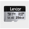 Lexar microSDXC Professional SILVER Plus UHS-I/U3/A2/4K R205/W150 (V30) 256GB LMSSIPL256G-BNANG