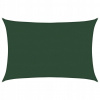 Slnečná plachta, 160 g/m2, tmavozelená, 5x7 m, HDPE