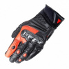 Dainese CARBON 4 SHORT rukavice fluo-červené/černé L