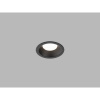 LED 2 Vnútorné zapustené bodové svietidlo SPOT-B P.8,2 cm čierne 4000K