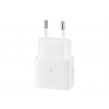 Samsung - Cestovný adaptér s rýchlonabíjaním EP-T2510, USB-C, 25 W, biela, biela