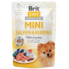Brit Care Sterilised Mini Salmon & Herring Fillets in Gravy 85 g