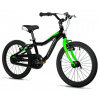 Leader Fox BUBU BOY 18, BLACK SHINY (V-BRAKE/CHAIN) detské kolo - černé