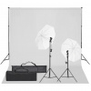 zahrada-XL Sada do fotoštúdia so svetlami a pozadím 3094646