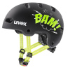 Uvex Kid 4 Style - Bam Black/Lime Matt - unisex junior 55-58 cm