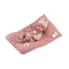 Llorens 73818 NEW BORN DIEVČATKO - realistická bábika bábätko s celovinylovým telom - 40 c