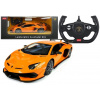 RASTAR Auto na diaľkové ovládanie R / C Lamborghini Aventador Rastar 1:14 oranžové