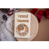 Drevená obálka Vianoce Jeleň