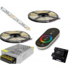 Osvetlenie nábytku LED pás - ZESTAW 12m TASMA LED RGB 5050 PILOT DOTYKOWY ZASIL (Osvetlenie nábytku LED pás - ZESTAW 12m TASMA LED RGB 5050 PILOT DOTYKOWY ZASIL)