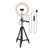 Kozmetická lampa - 11-palcový prsteň so stojanom (Ring 8W LED krúžková lampa pre make -up dosku)