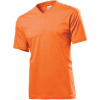 Tričko STEDMAN CLASSIC V-NECK MEN oranžová XXL