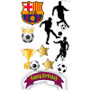 CUKROVÁ TLAČ jedlý obrázok na tortu Cukrová hmota FC BARCELONA Lamine Yamal Leo M