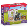 Schleich - Stajňa Ohrada pre kone Tori a Princess 42437 (SCHLEICH Stajňa Box Farm Tori a princezná 42437)