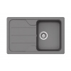 SCHOCK Formhaus - Granitový drez, 78x50 cm, s ovládaním odtoku, Croma FOMD100SUGCR