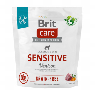 Brit Care (VAFO Praha s.r.o.) Brit Care Dog Grain-free Sensitive 1kg