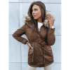 Dámska zimná parka v kávovej farbe, ty3871-S S