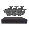 Securia Pro kamerový systém NVR6CHV8S-B smart, čierny Nahrávanie: 4TB disk